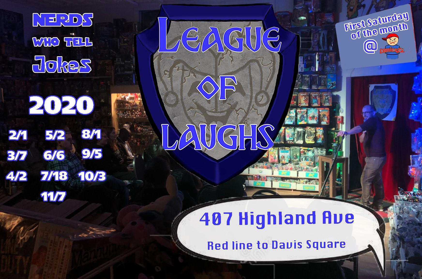 League of Laughs Nerd Comedy Show