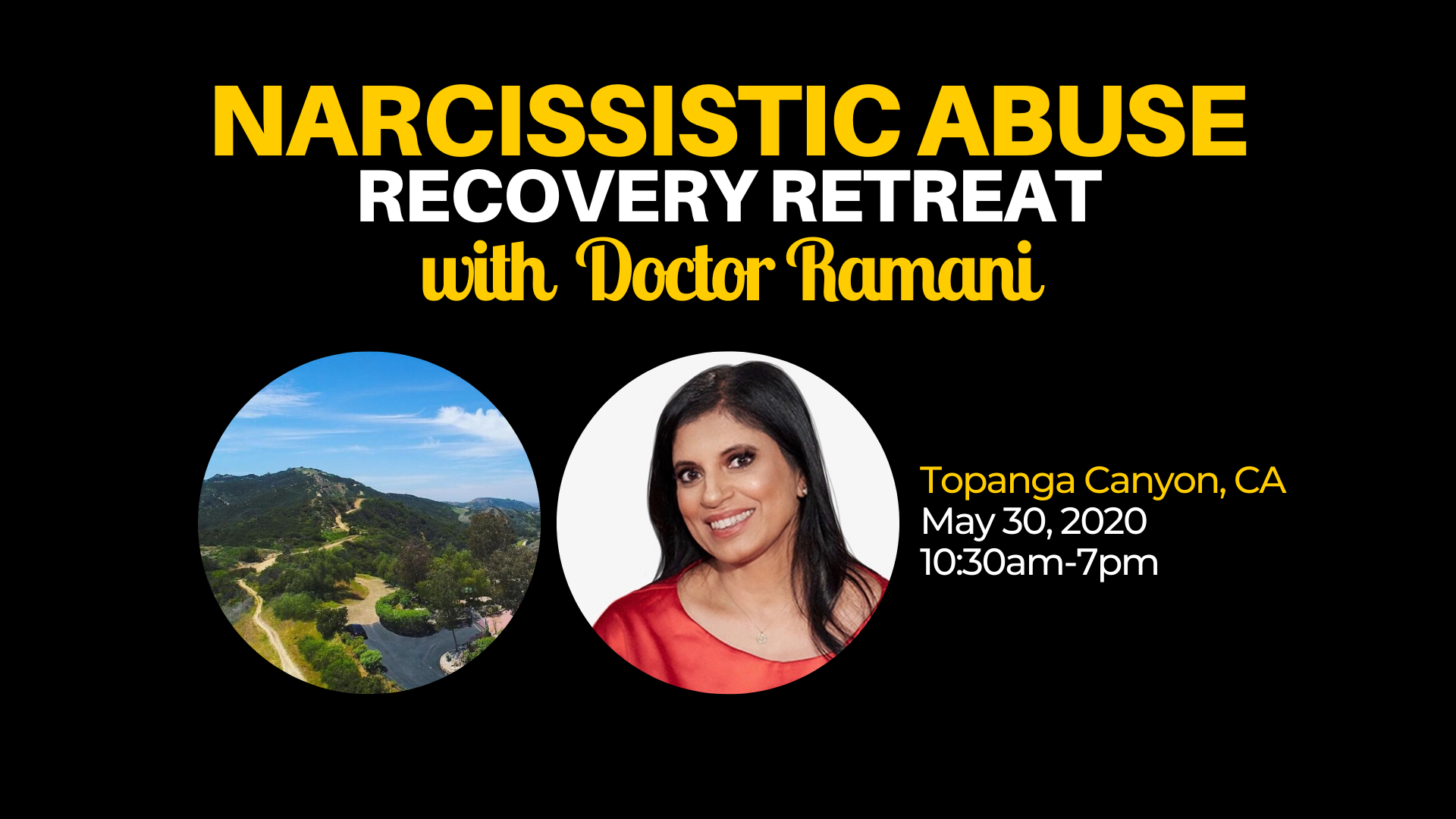 Narcissistic Abuse Recovery Retreat with Dr. Ramani Durvasula