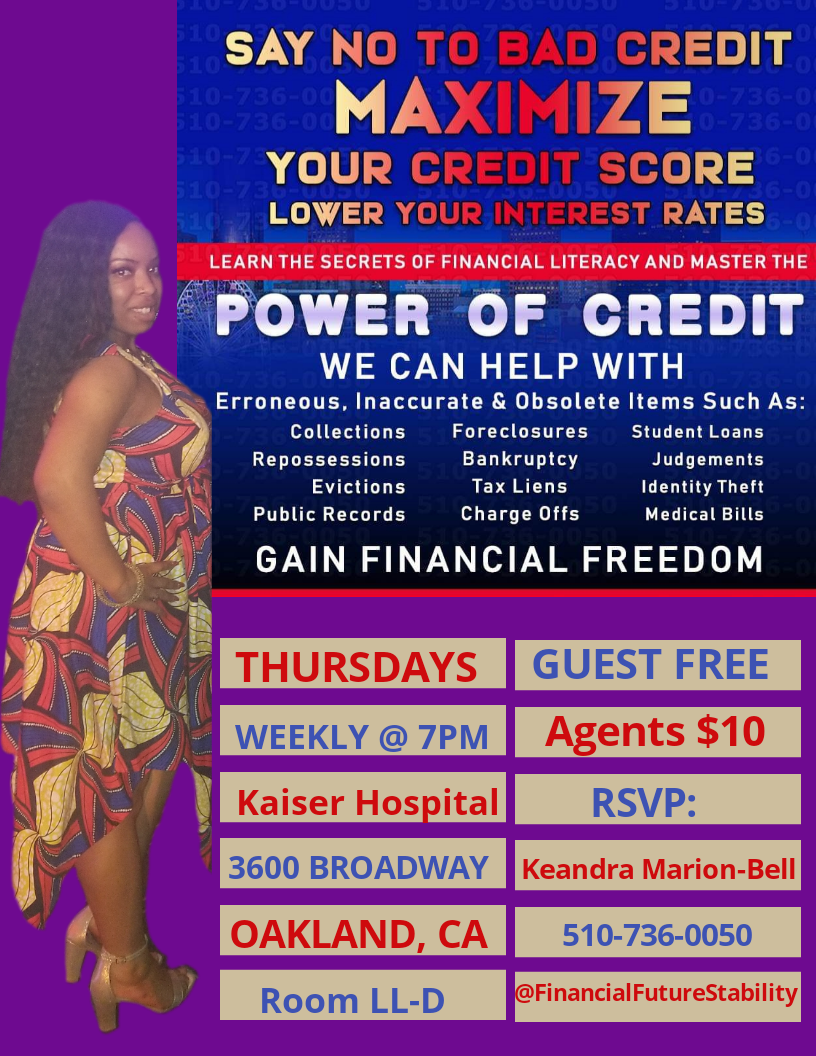 Credit Repair & Financial Solutions {FREE EVENT}