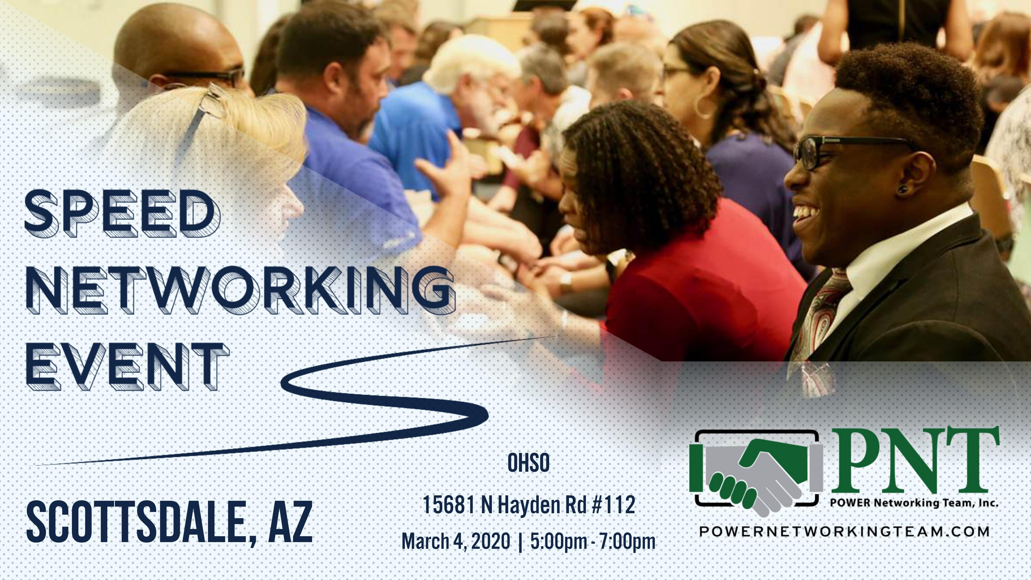 03/04/20 - PNT Scottsdale Chapters - Small Business Speed Networking Event