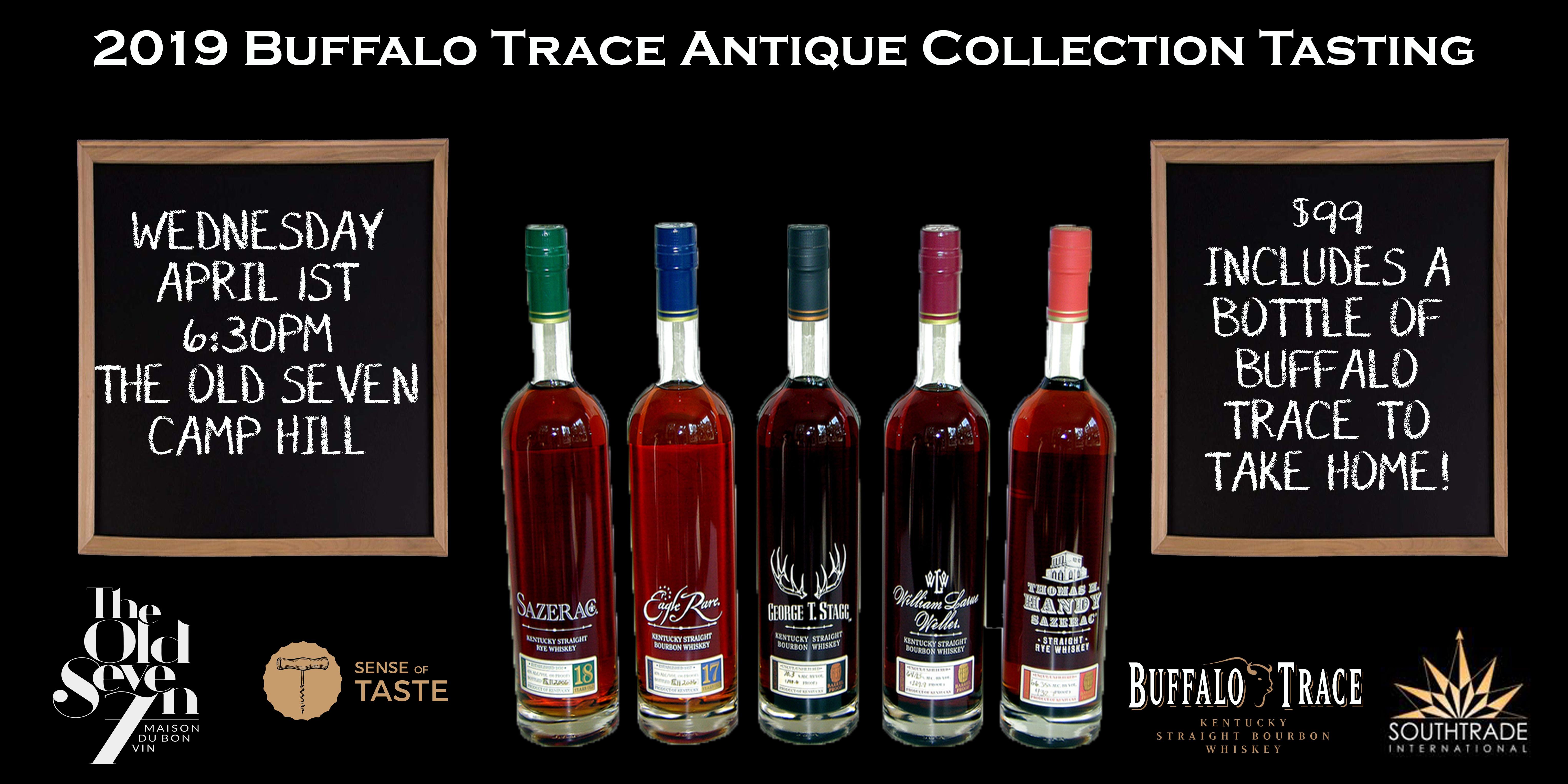 Buffalo Trace Antique Collection Tasting !