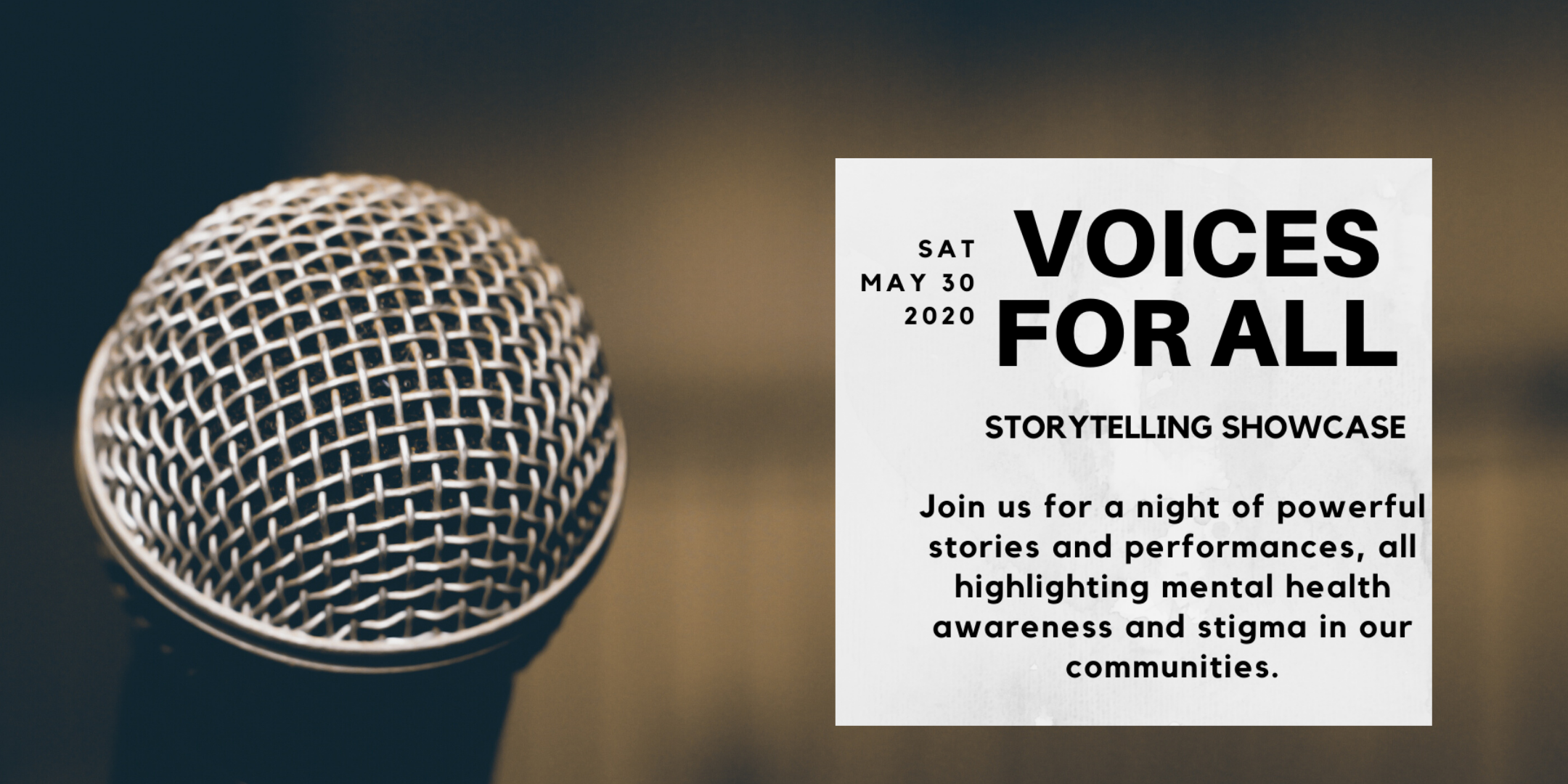 Voices For All: Storytelling Showcase