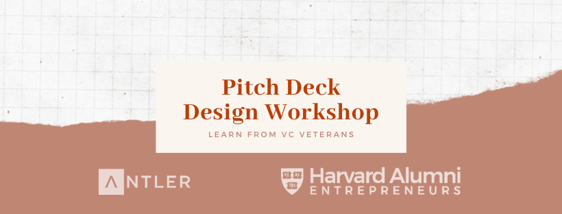 Harvard Alumni Pitch Deck Workshop