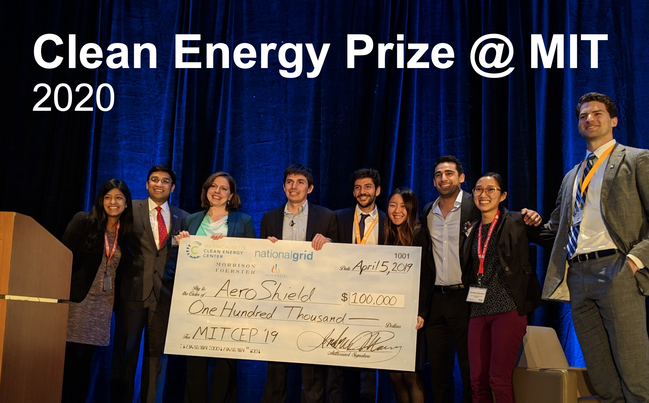 Clean Energy Prize @ MIT 2020 Finals