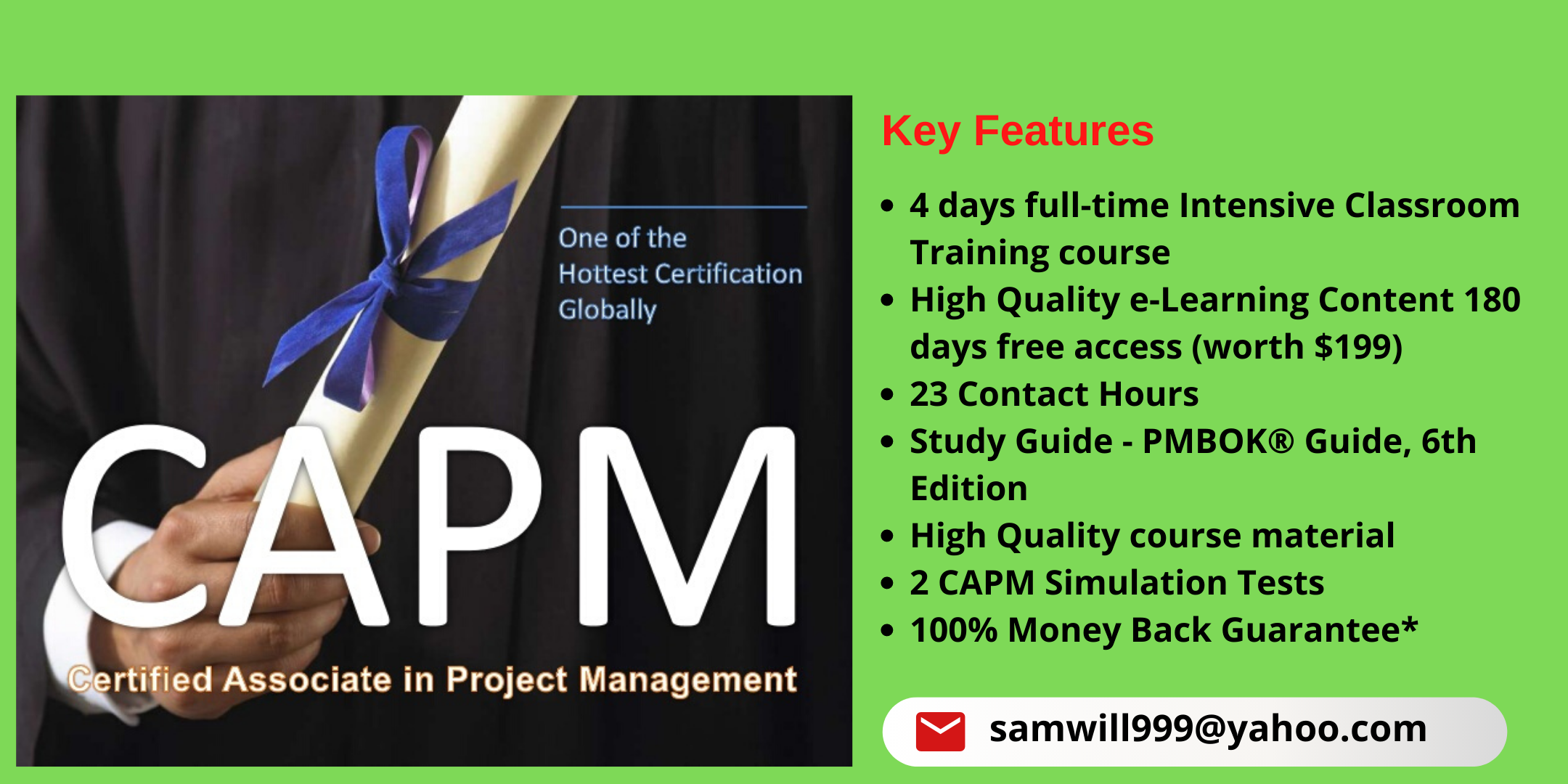 CAPM Certification Training in Conroe, TX