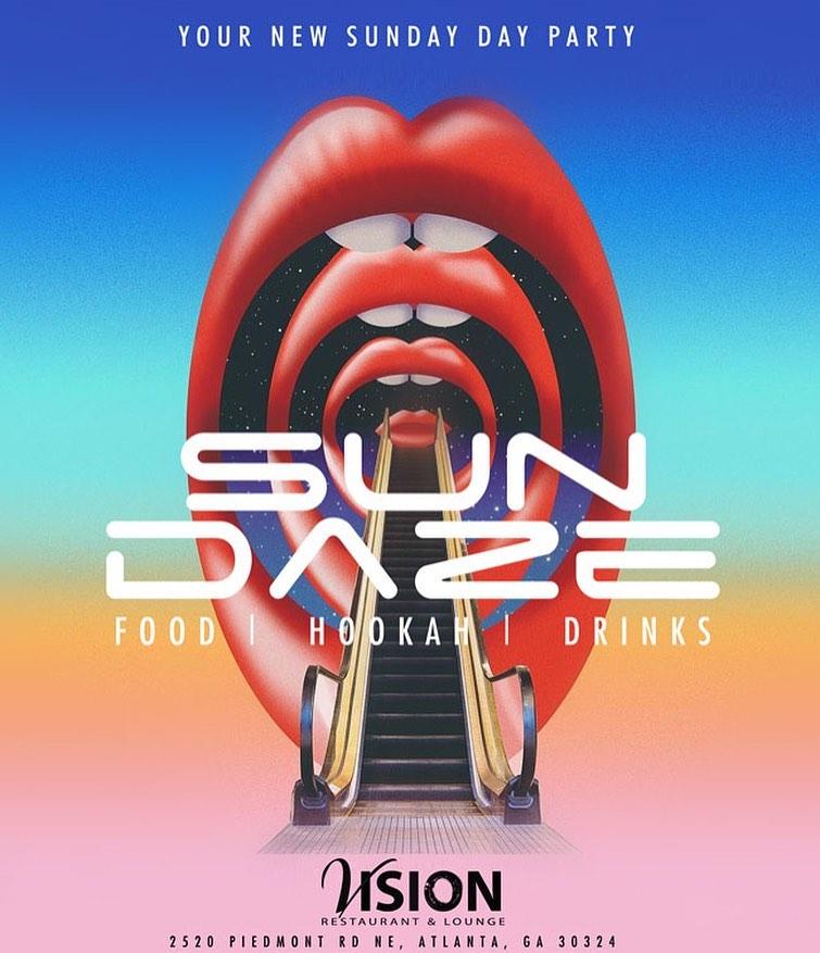 Sundaze Day Party @ Vision/Free Entry with RSVP/SOGA ENTERTAINMENT/1