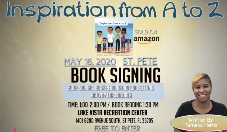 Book Signing, Reading, and Character Goal Setting Activity for Children