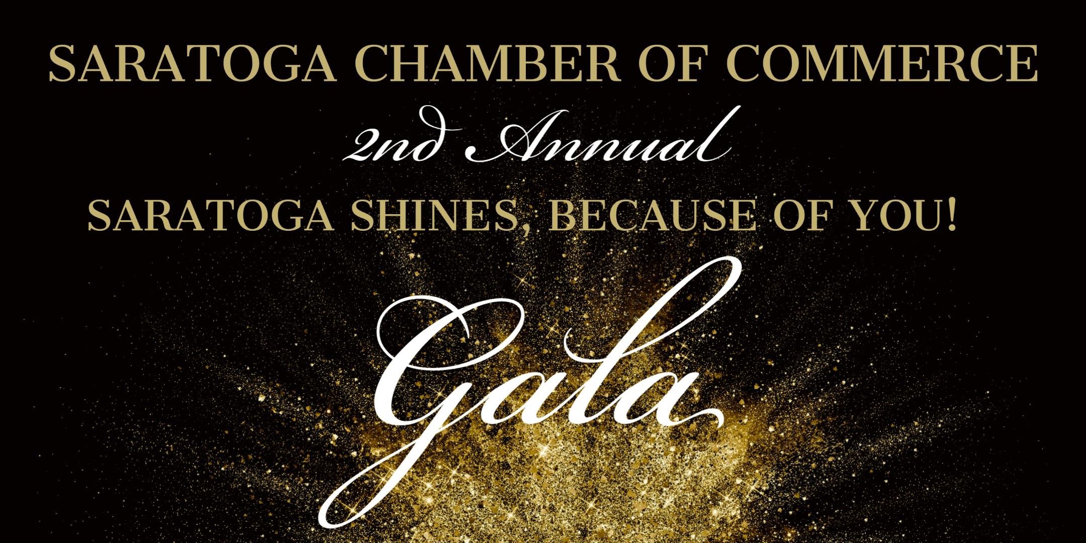 2nd Annual Saratoga Shines, Because of You! Gala