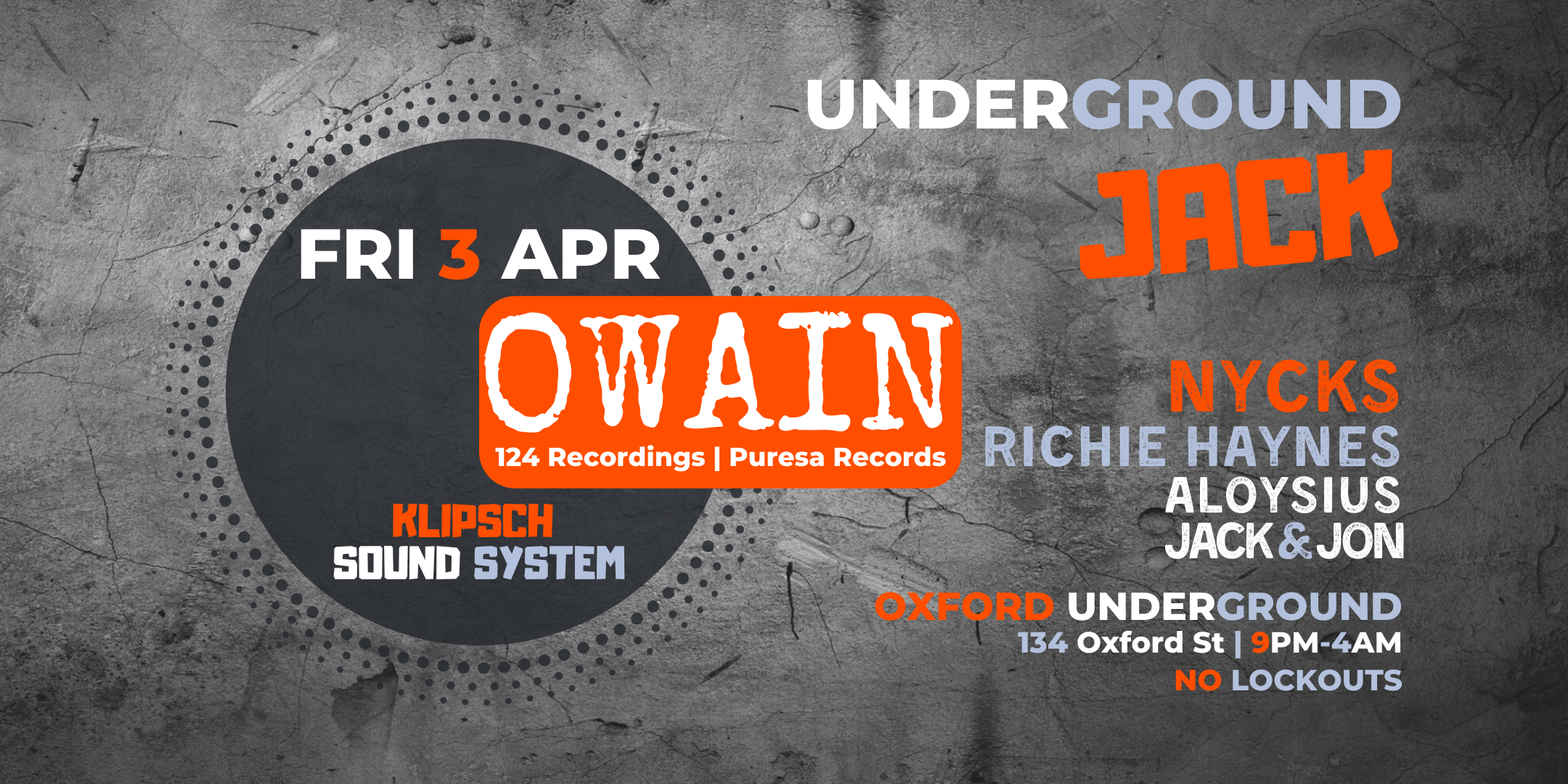 Underground JACK #003 With OWAIN