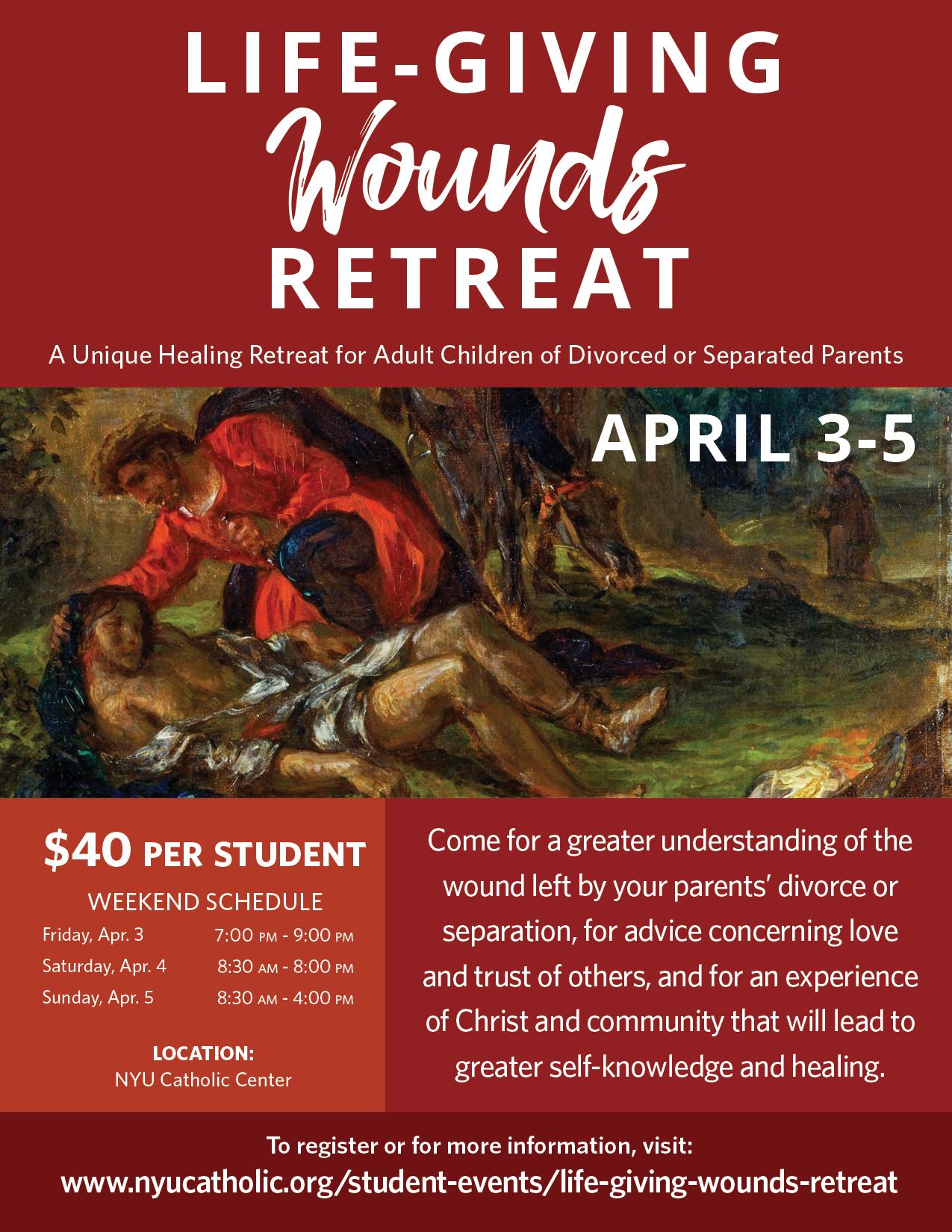 Life-Giving Wounds Retreat