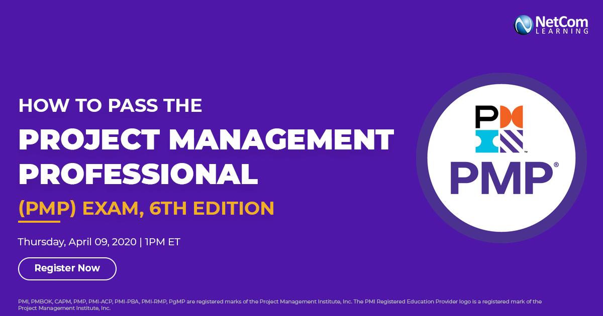 Free Online Course - Pass the Project Management Professional (PMP®) Exam