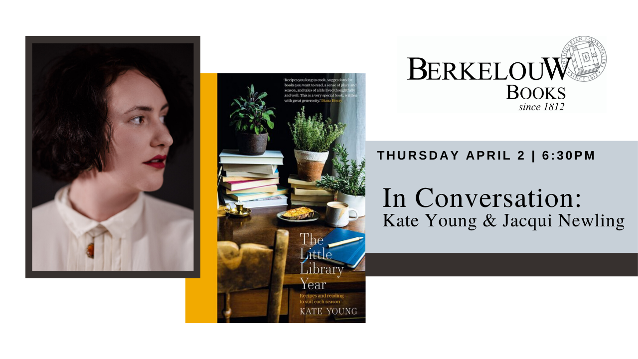 ***CANCELLED***A Conversation with The Little Library Cookbook's Kate Young