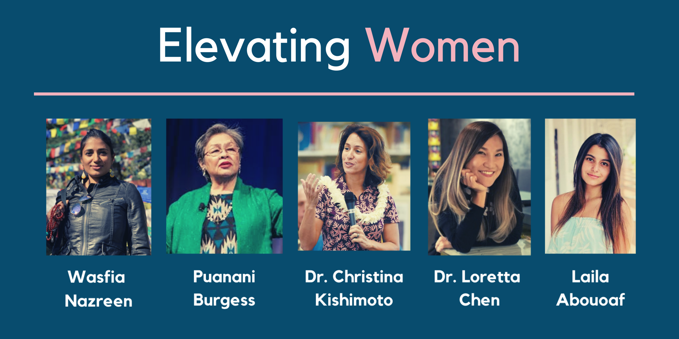 Elevating Women - Wasfia Nazreen Keynote & Leadership Panel