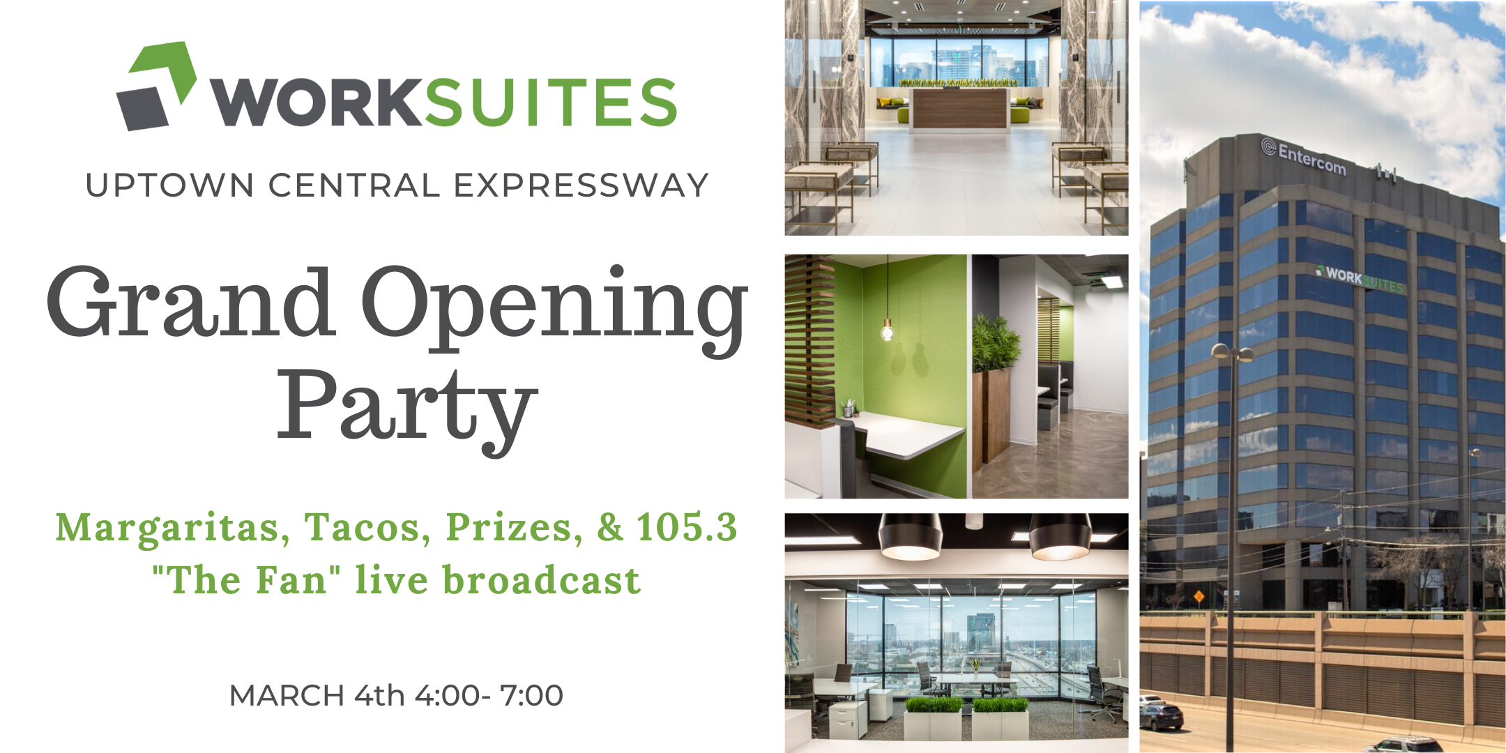WorkSuites- Uptown Central Grand Opening Party