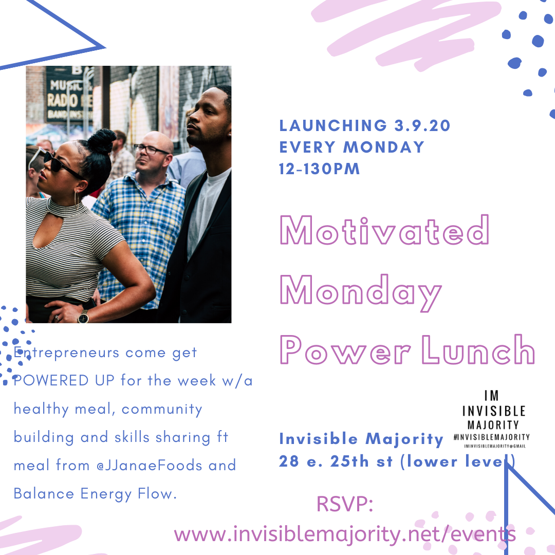 Motivated Monday Power Lunch w/J Janae Foods
