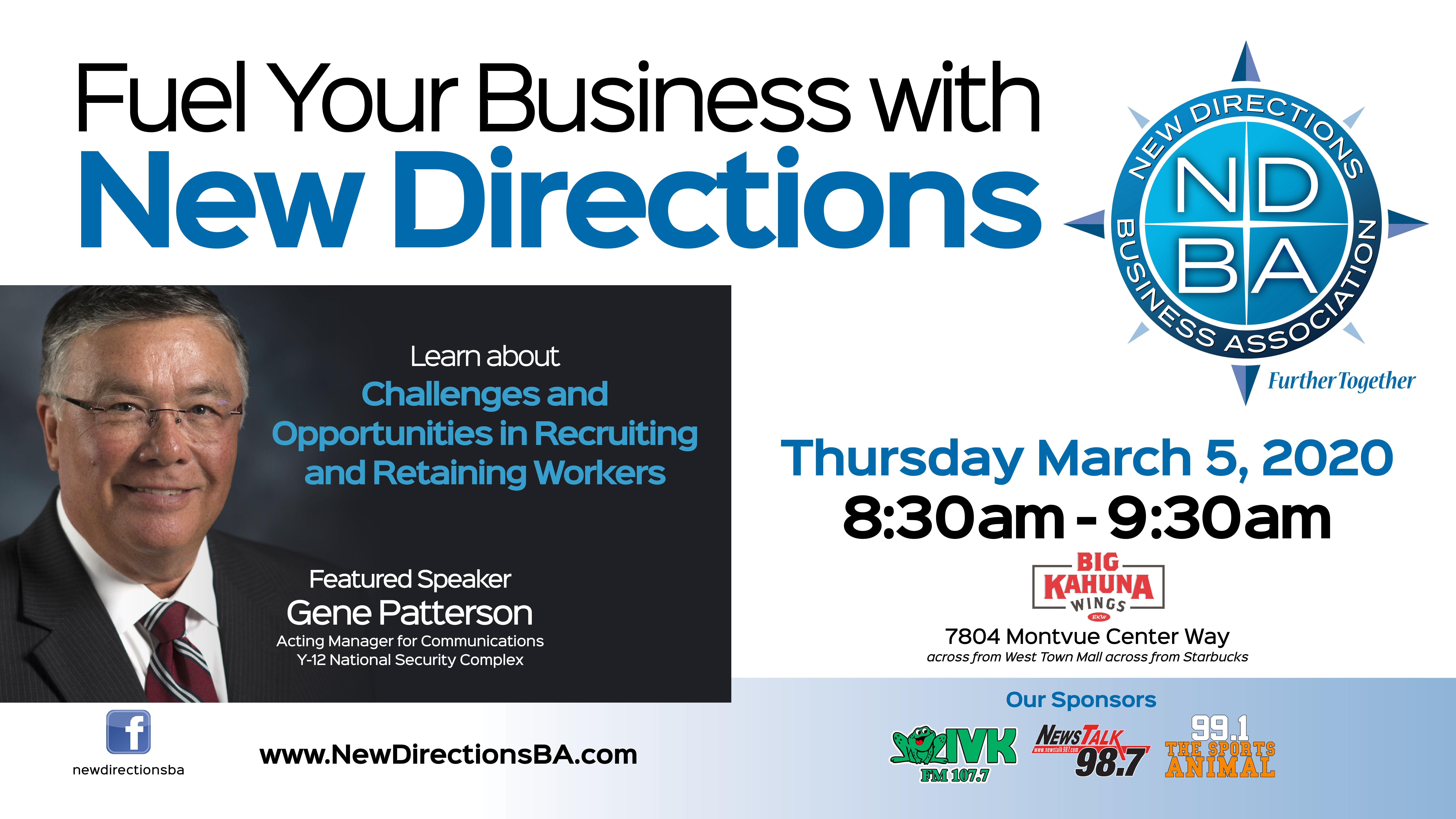 New Directions Business Association Meeting