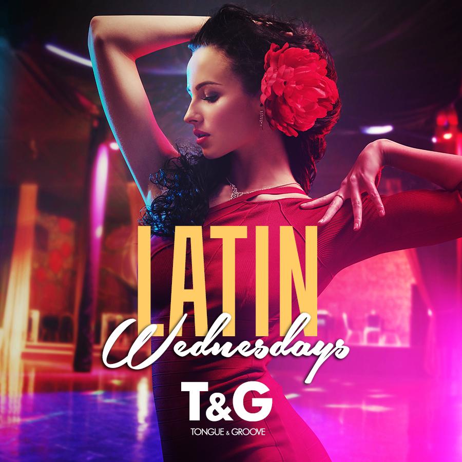Latin Wednesdays Party at Tongue and Groove, plus FREE Dance Lessons!