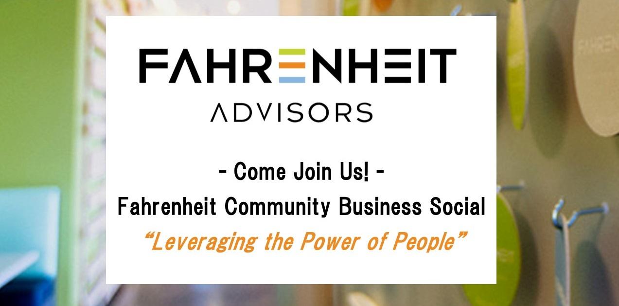 Fahrenheit Community Business Social - Leveraging the Power of People