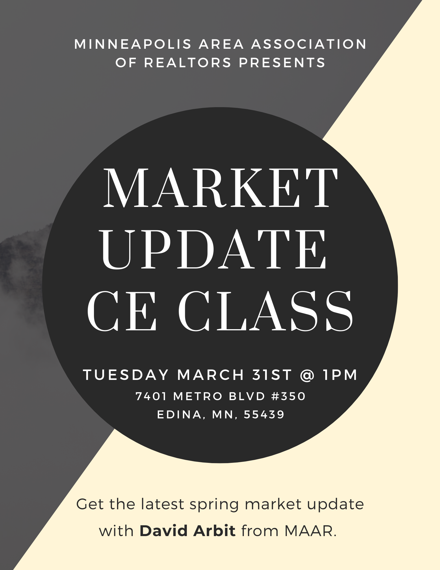Market Update - CE Class with David Arbit from MAAR