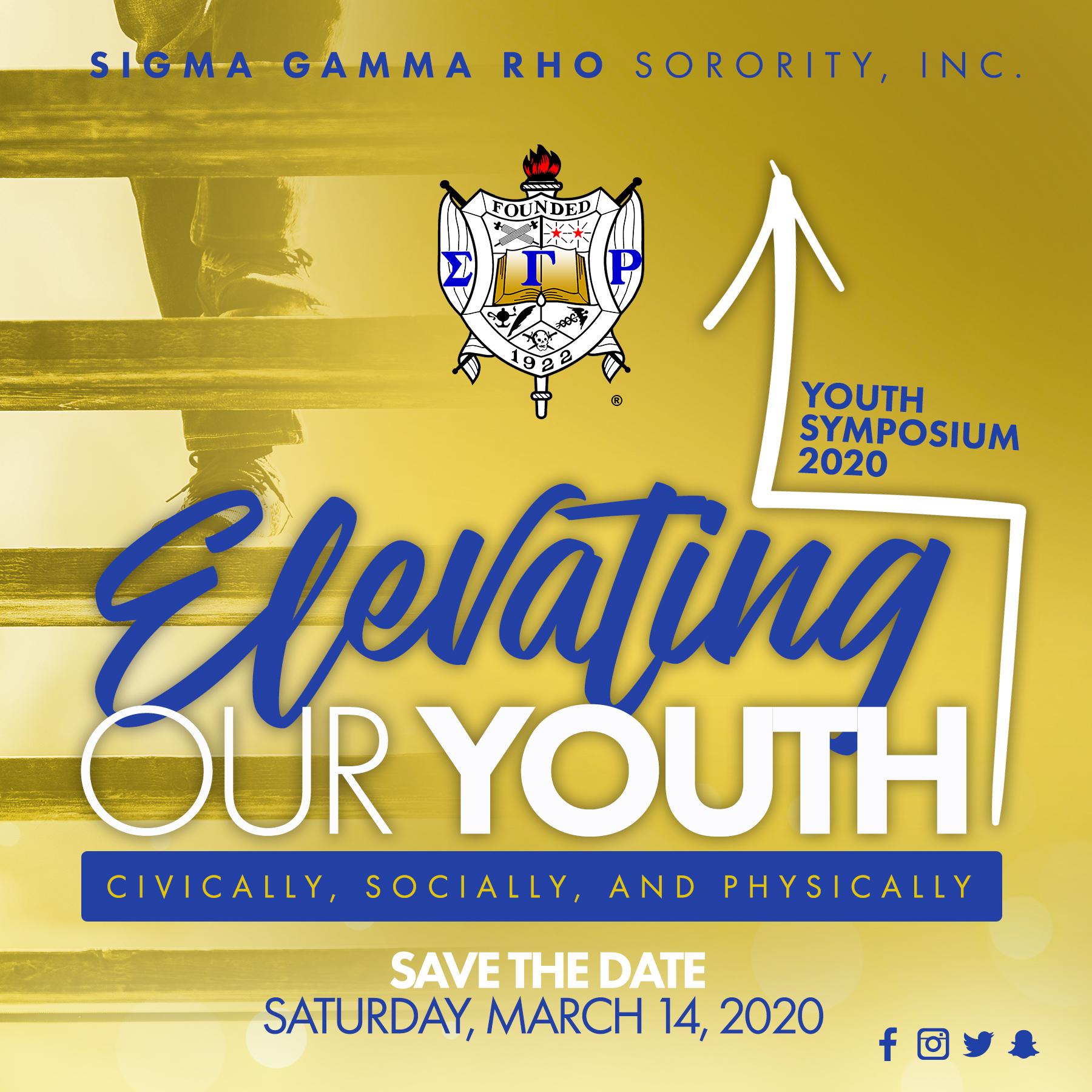 Sigma Gamma Rho Sorority Inc, Eta Eta Sigma Chapter 23rd Annual Youth Symposium