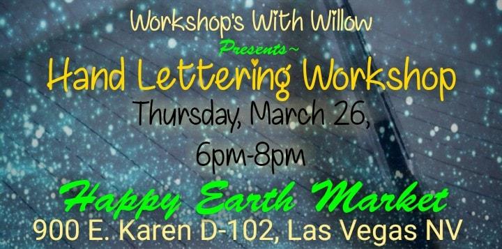 Hand Lettering Workshop