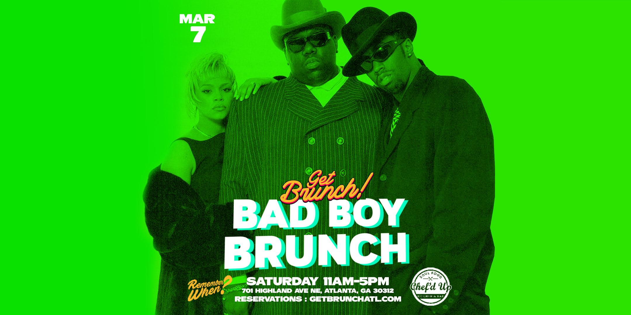 A BAD BOY RECORDS TRIBUTE BRUNCH!