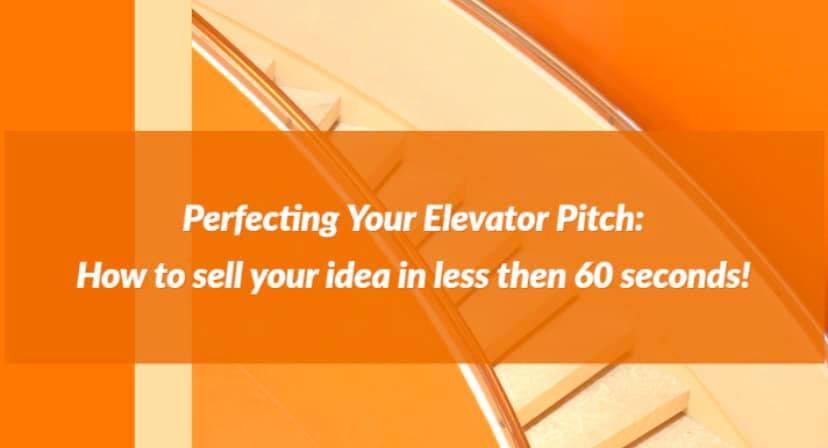 Crafting Your elevator Pitch