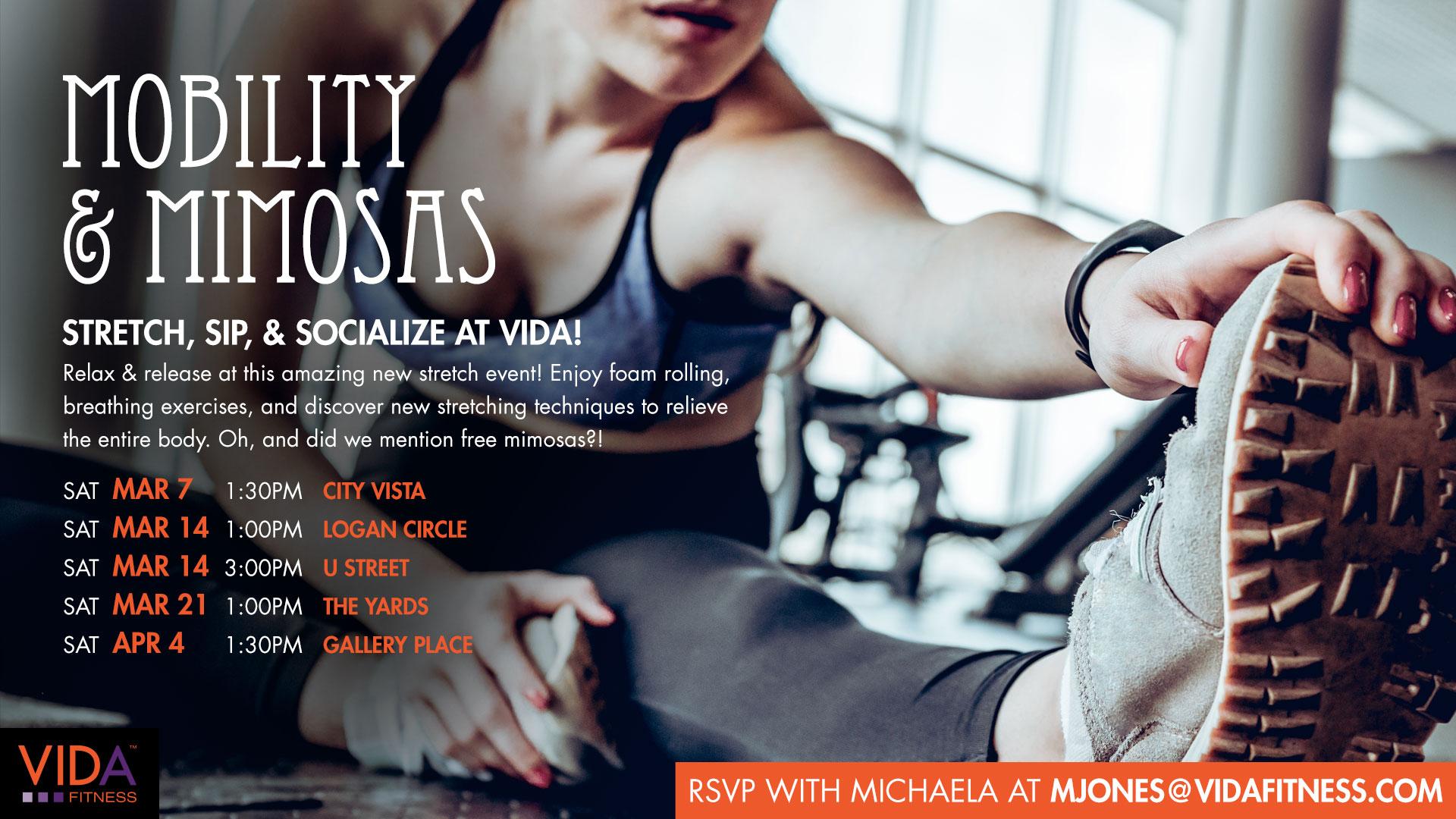 Mobility & Mimosas @ VIDA Gallery Place