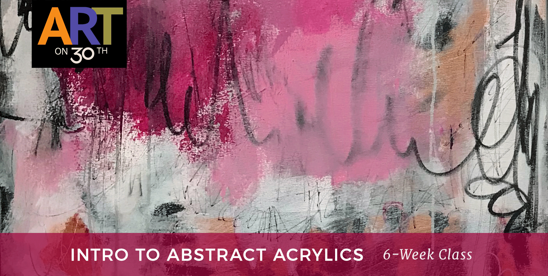 WED - Intro to Abstract Acrylic Painting with Laurie Fuller