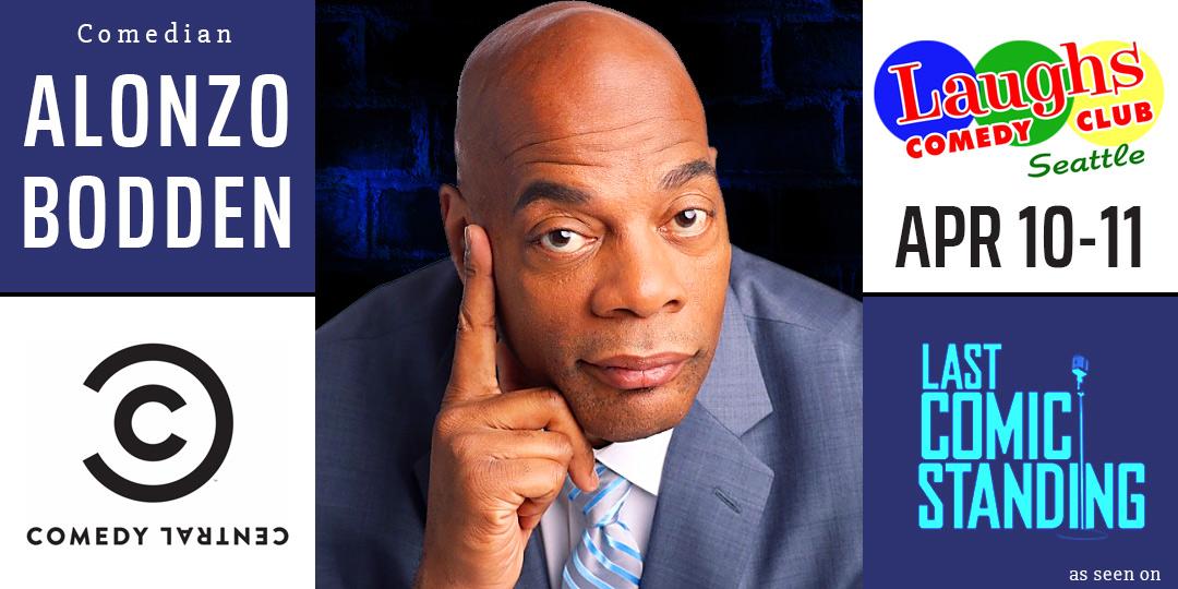 Comedian Alonzo Bodden - Seen on NBC, Comedy Central, and Conan