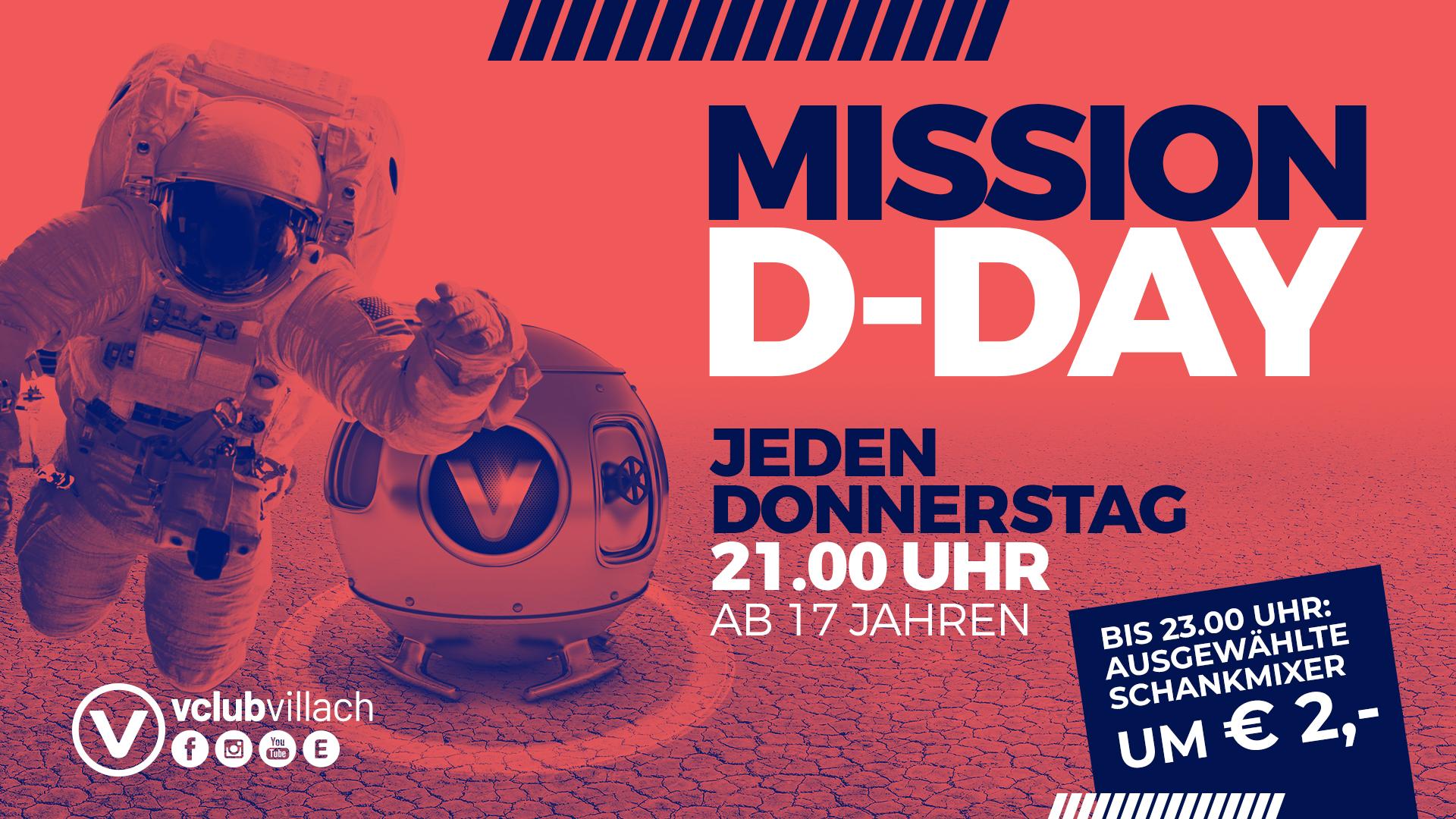 Mission D-DAY - So geht Party am Donnerstag