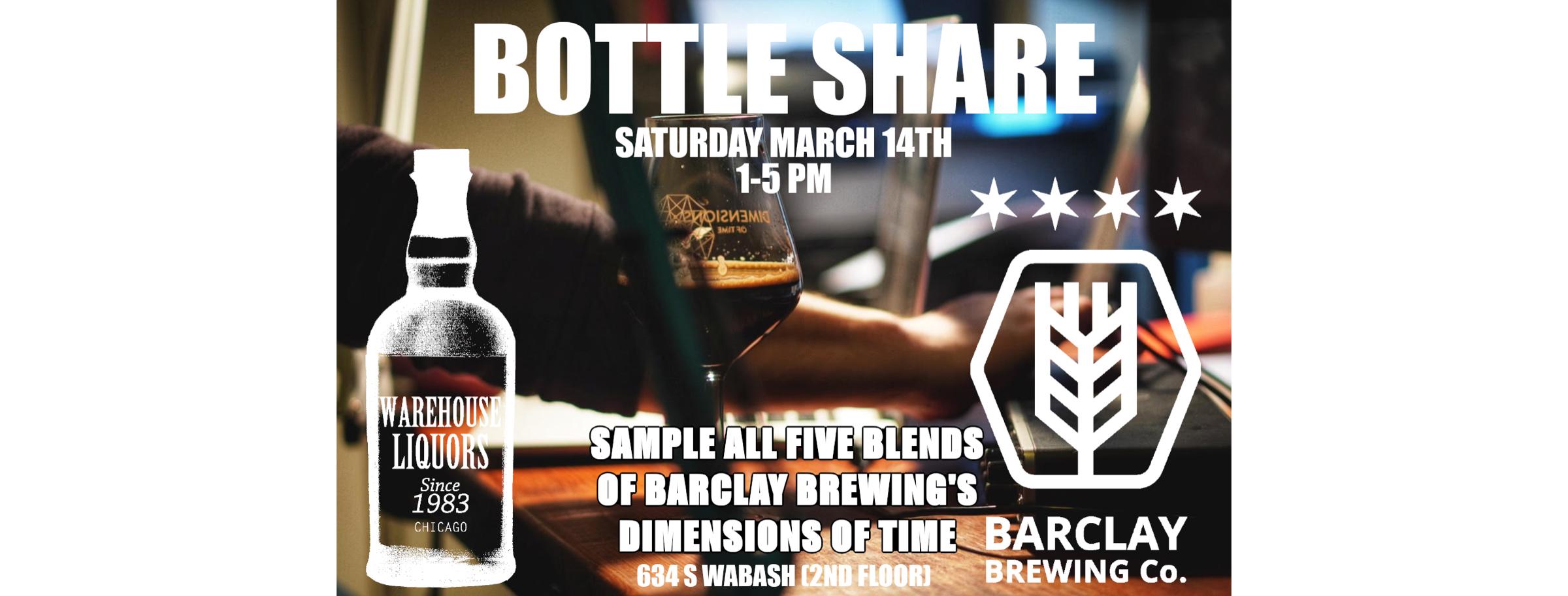 Bottle Share & Barclay Brewing DoT Tasting