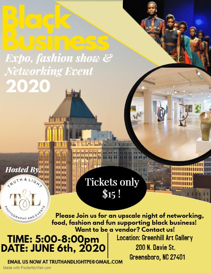 Black Business Expo, Fashion Show, & Networking Event