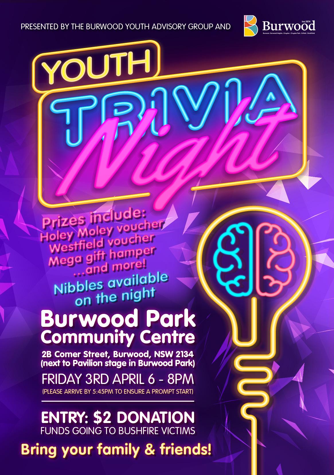 Youth Trivia Night - Burwood