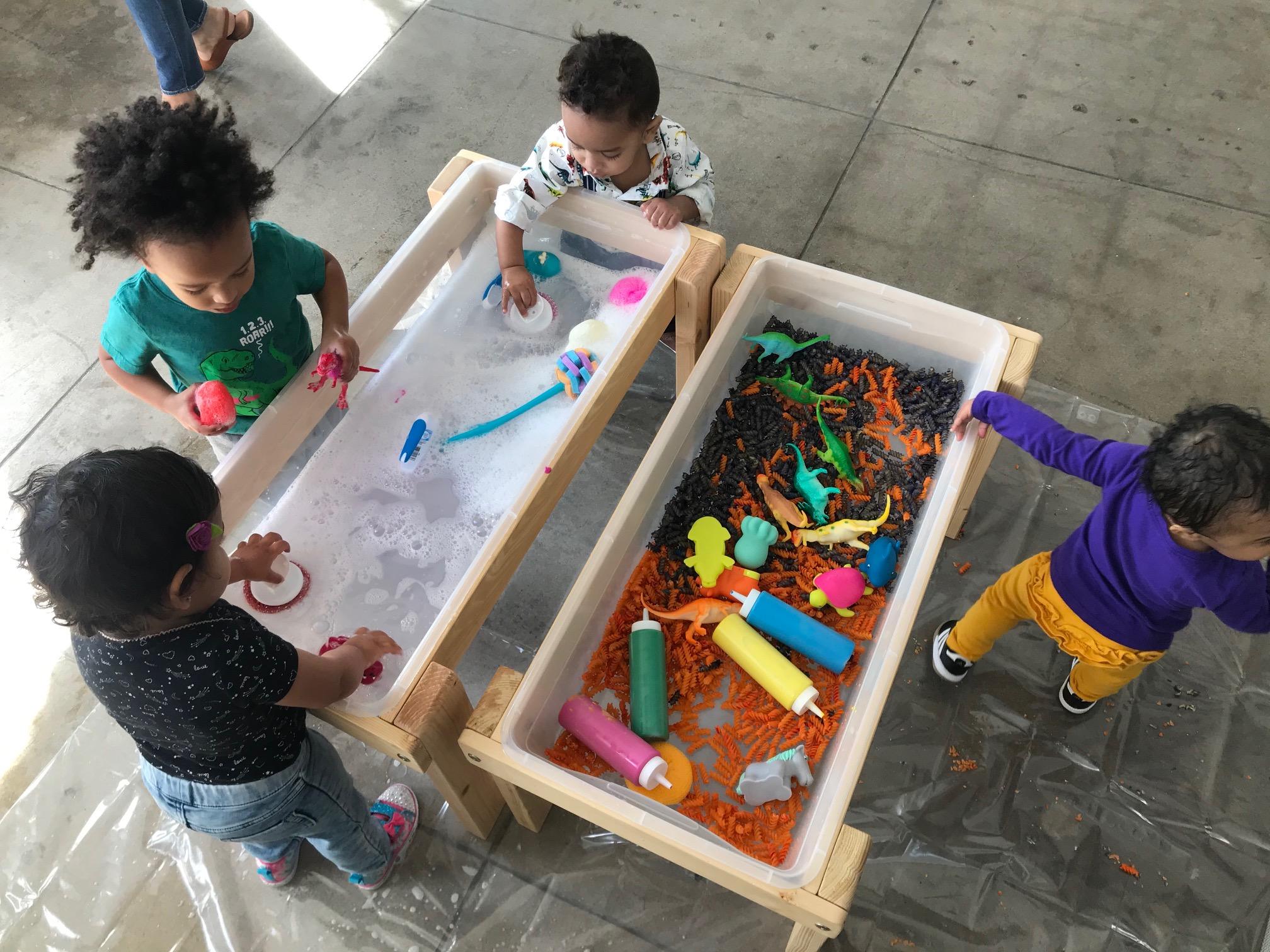 Toddler Process Art + Sensory Play Group