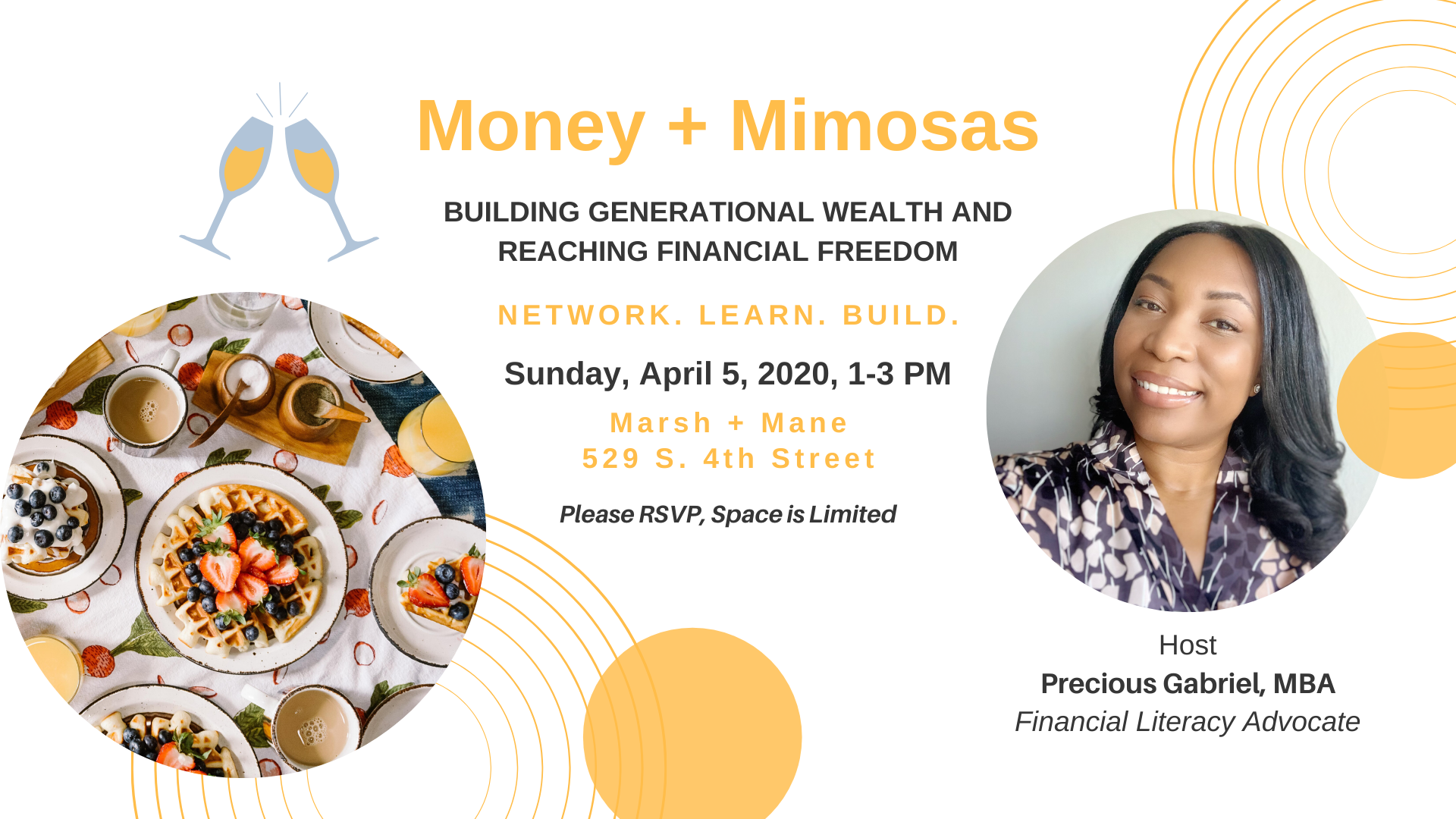 [POSTPONED] Money + Mimosas: Building Generational Wealth and Reaching Financial Freedom