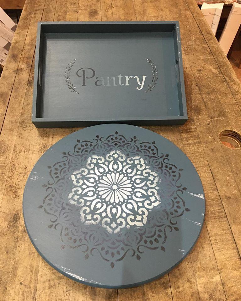 Serve in Style: Lazy Susan & Tray Workshop
