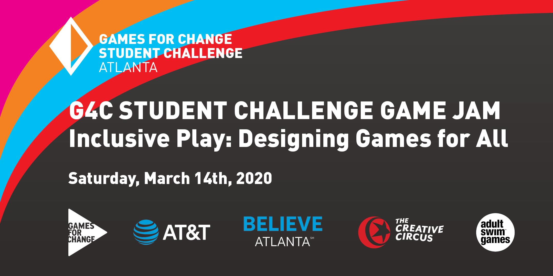 G4C Game Jam - Inclusive Play: Designing Games for All