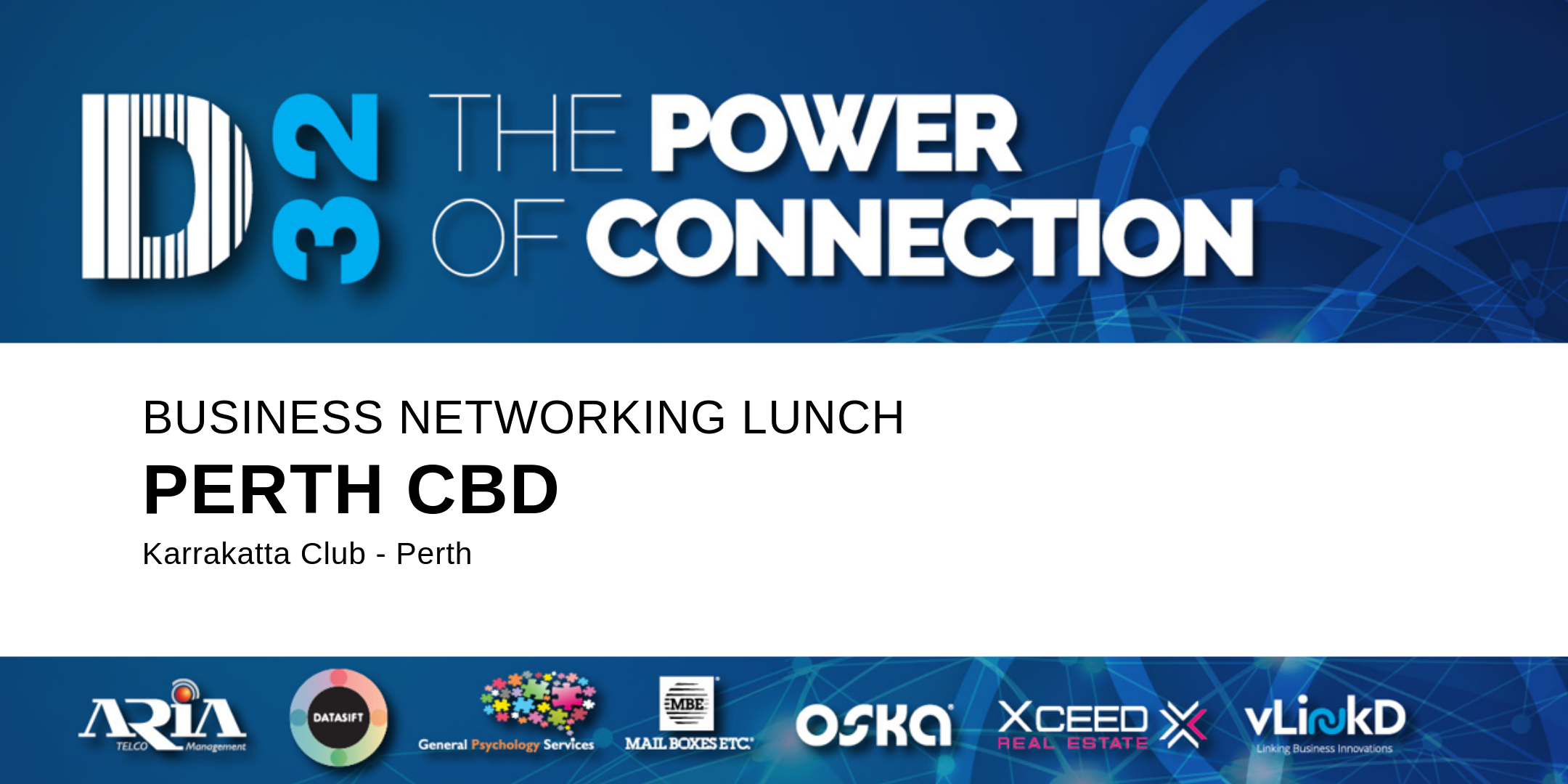 District32 Business Networking Perth – Perth CBD - Thu 11th June
