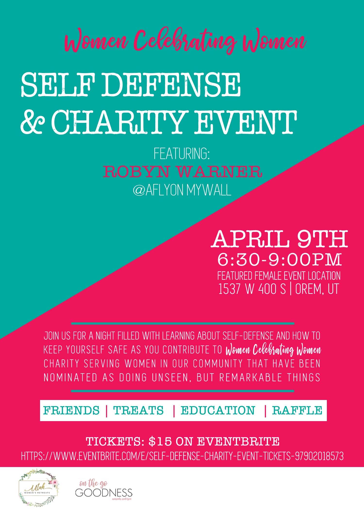 Self-Defense & Charity Event
