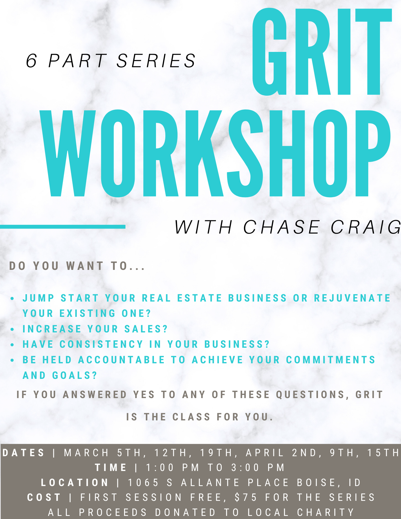 GRIT - Full Session ONLY PAY ONCE