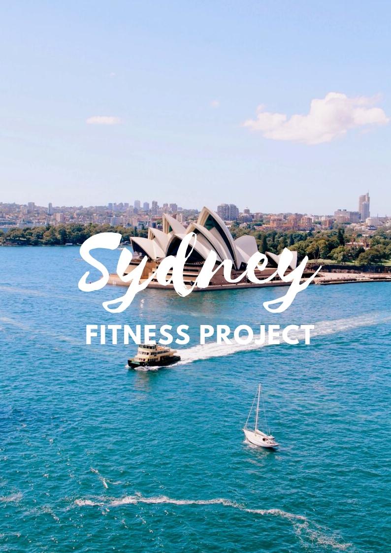 Sydney Fitness Project: Free Wed Morning Workout