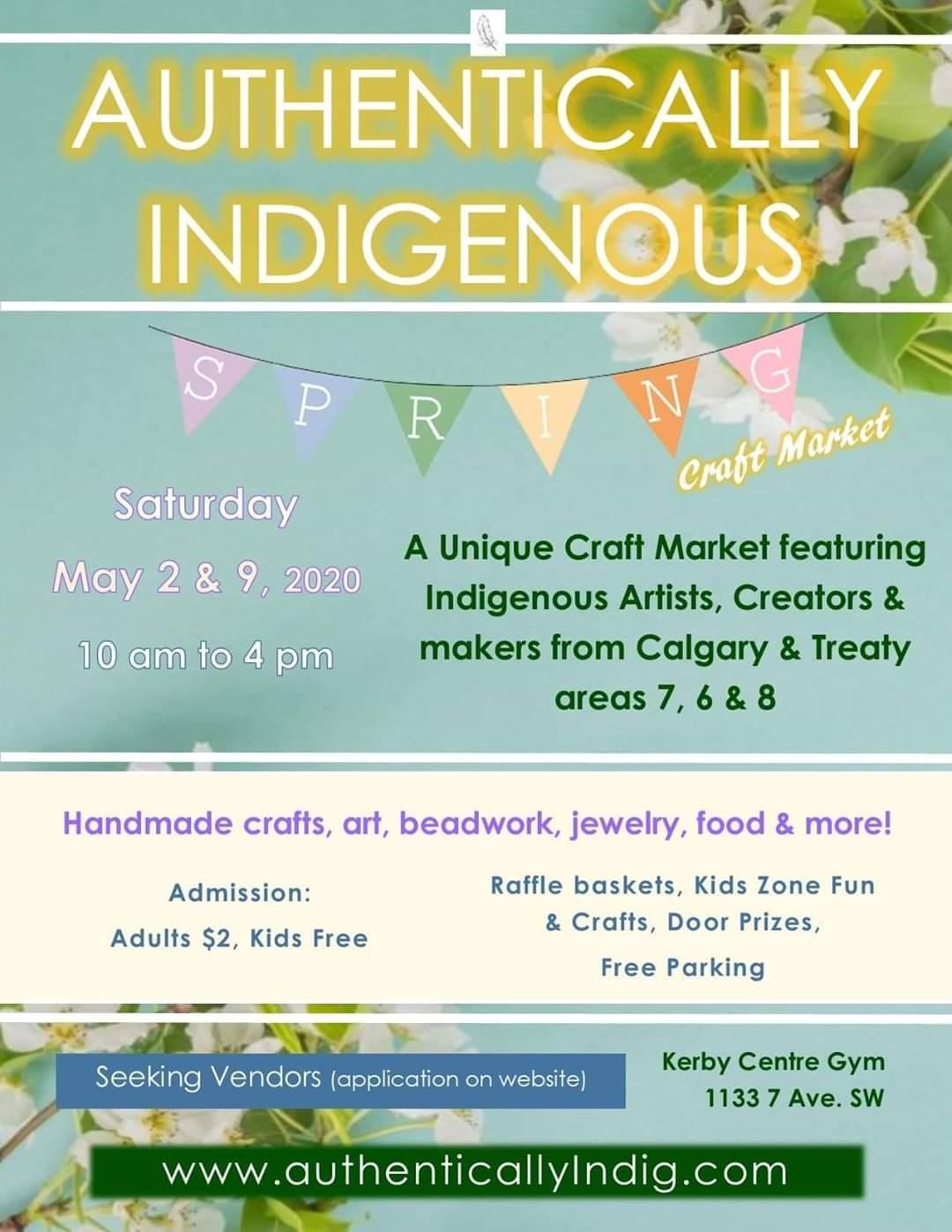 Authenticlly Indigenous Craft Show And Marketplace 9 May 2020