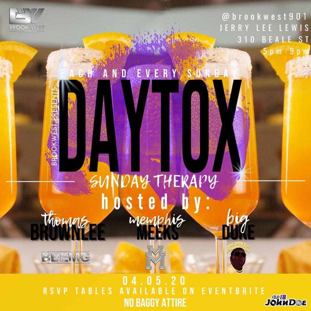 DAYTOX DAY PARTY : SUNDAY THERAPY