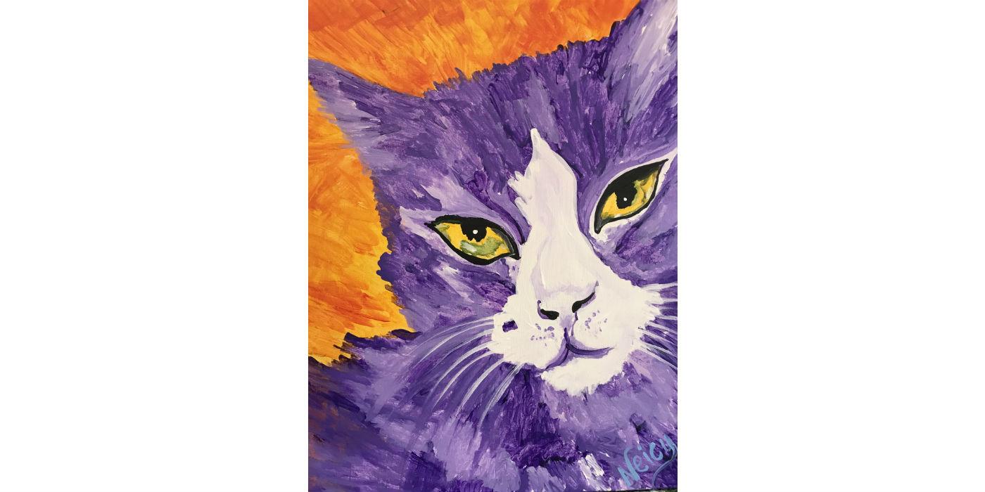 Paint your Pet | Abstract | Saturday, April 11th, 3:00PM, $35