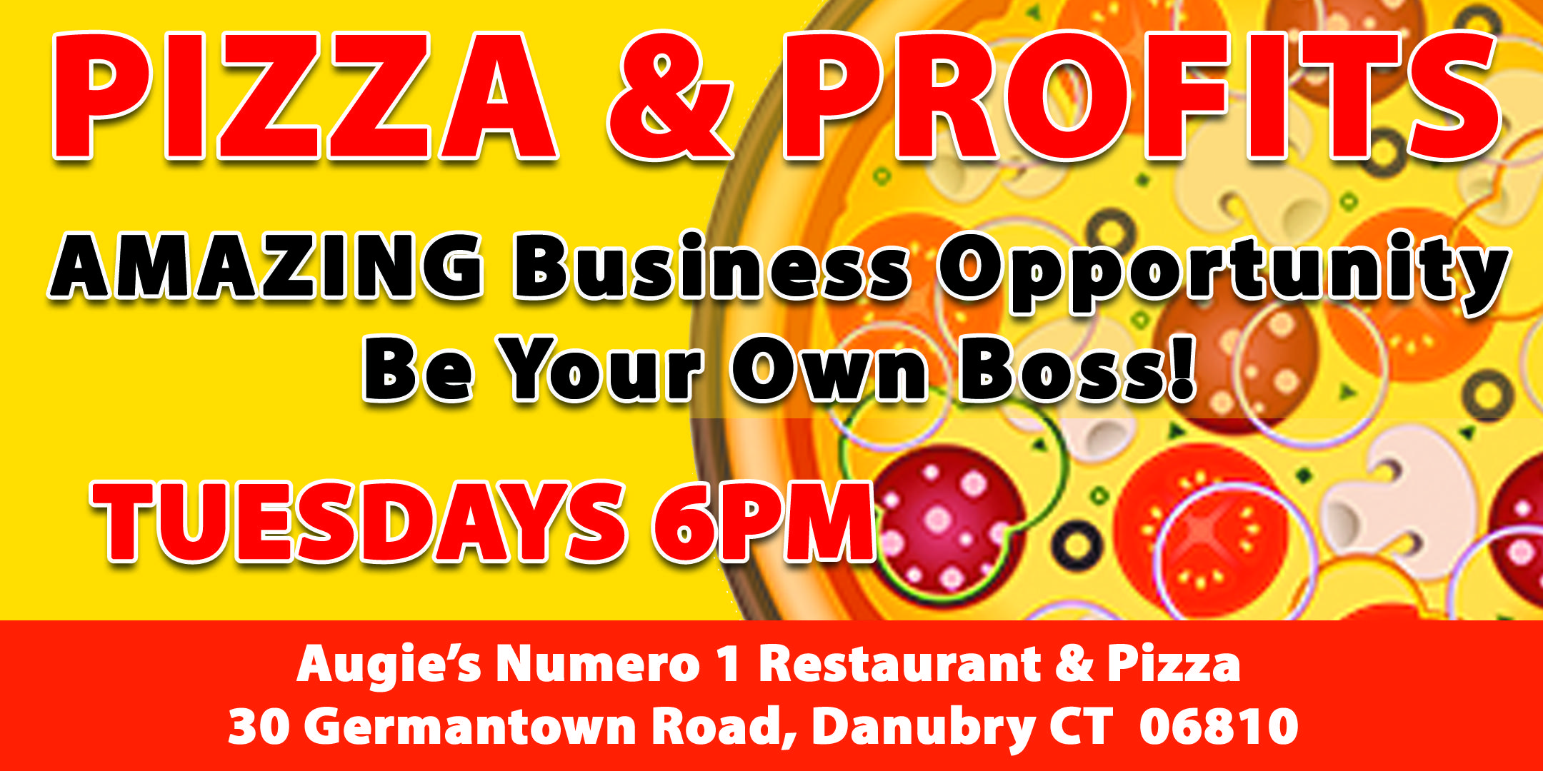 PIZZA & PROFITS - Business Opportunity - Be Your Own Boss! 
