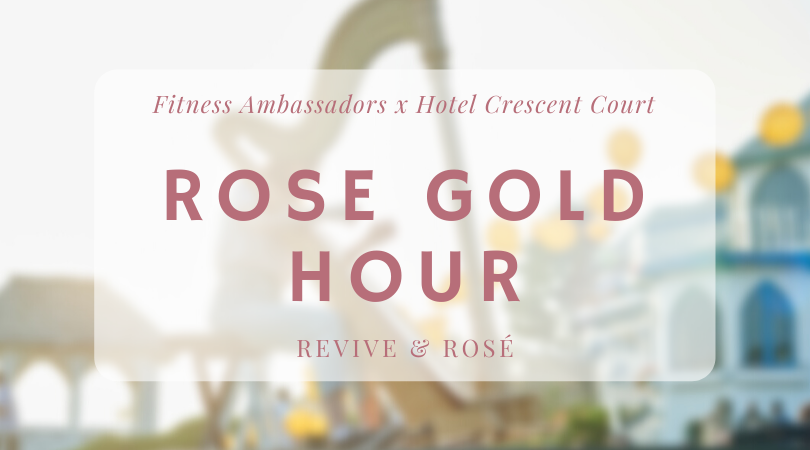 The Rose Gold Hour Series with Fitness Ambassadors