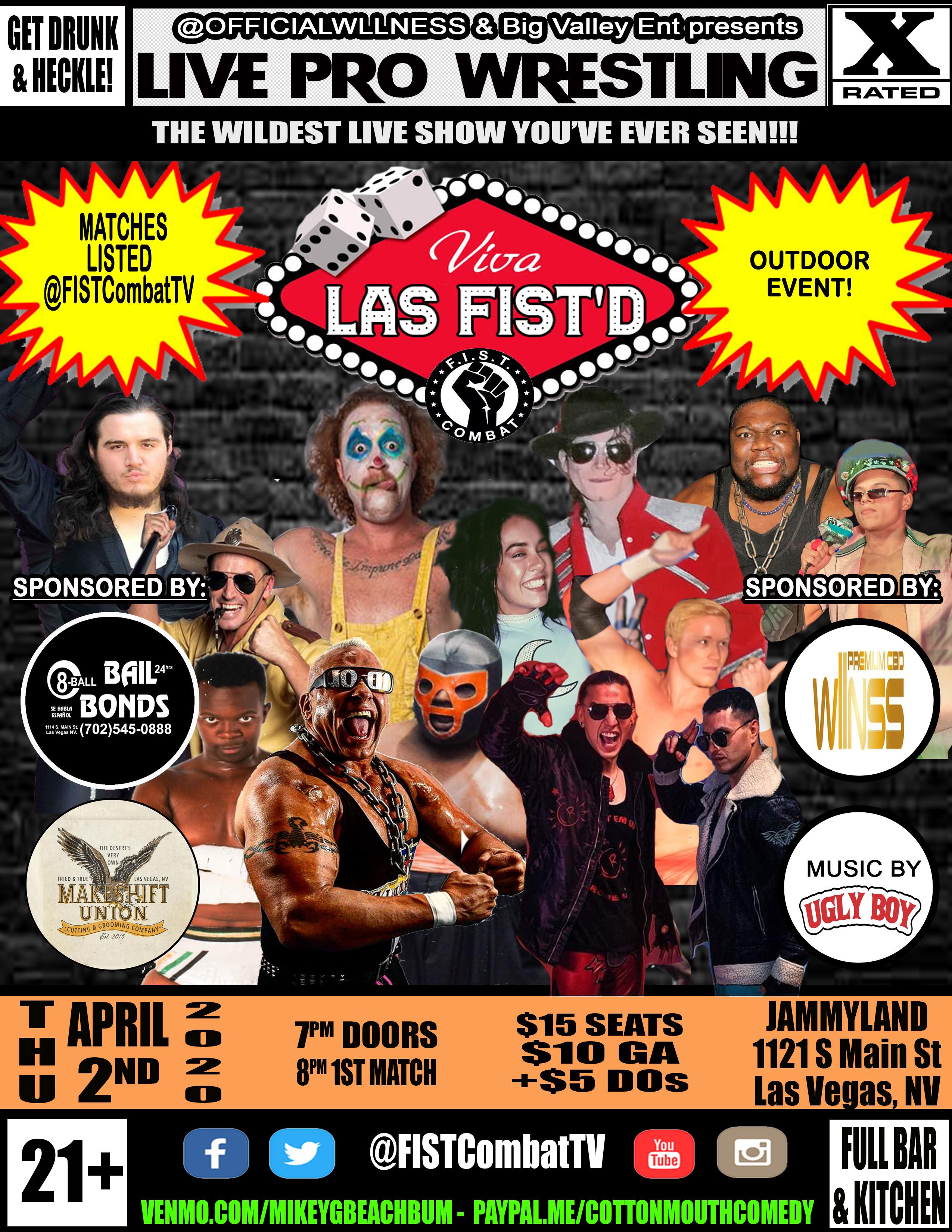 Viva Las FIST'd: FIST Combat invades Las Vegas