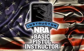 NRA Instructor Pistol Shooting Course