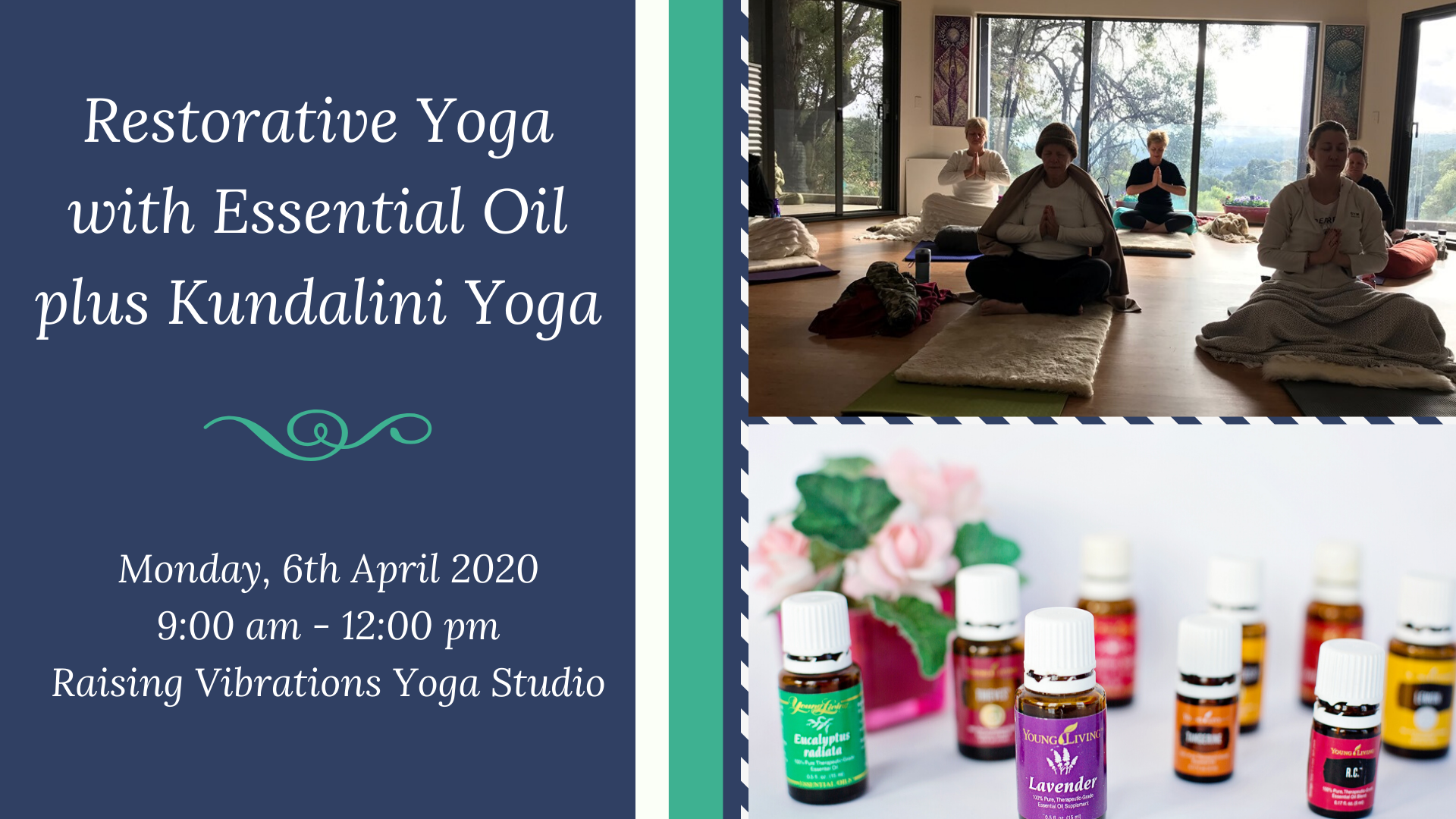 Restorative Yoga with Essential Oils plus Kundalini Yoga